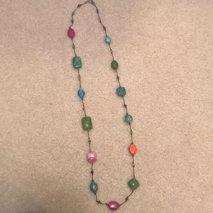 Silpada colorful stone necklace